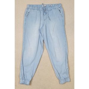 Nine West Women's the Easy Jogger Medium Baby Blue Pants